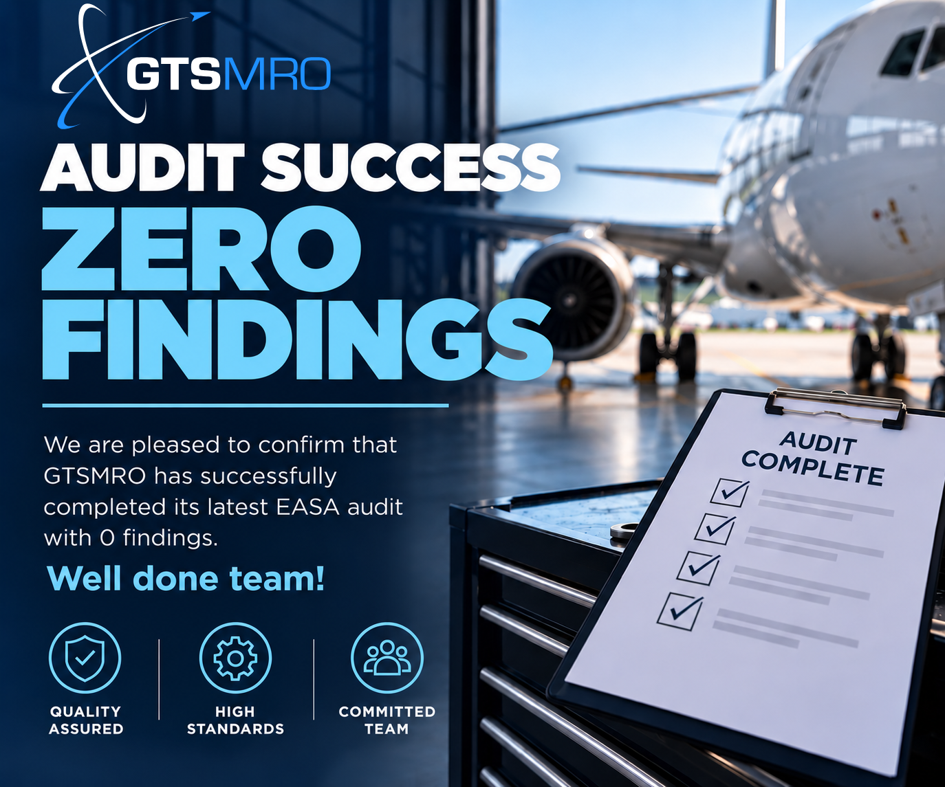 EASA Audit Success