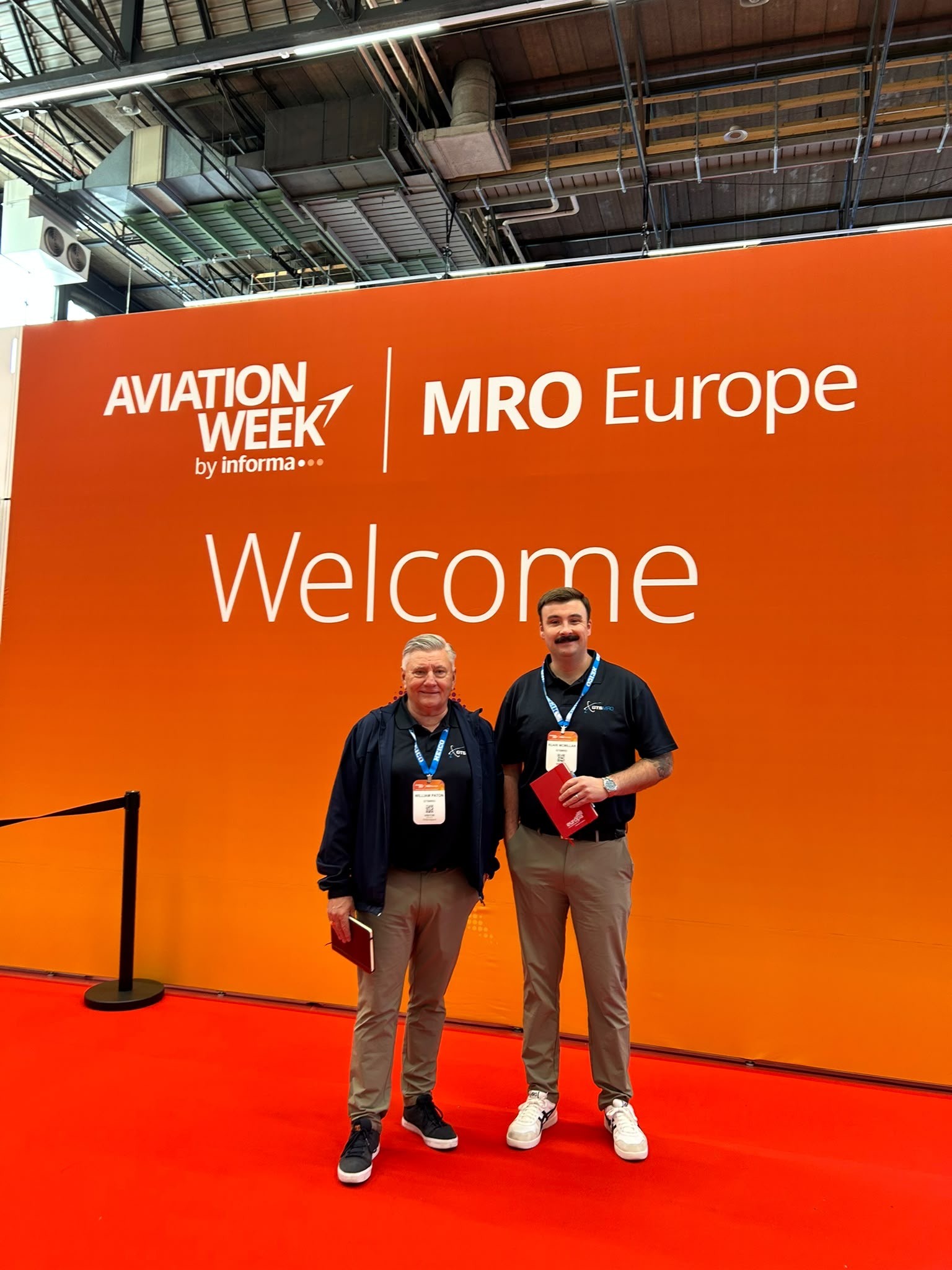 Day 1 at MRO Europe
